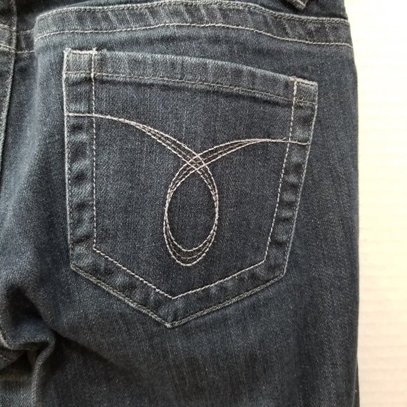 Roxy jeans 5 straight leg denim low rise waist - Picture 9 of 13